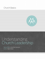 Understanding Church Leadership - Jonathan Leeman.pdf
